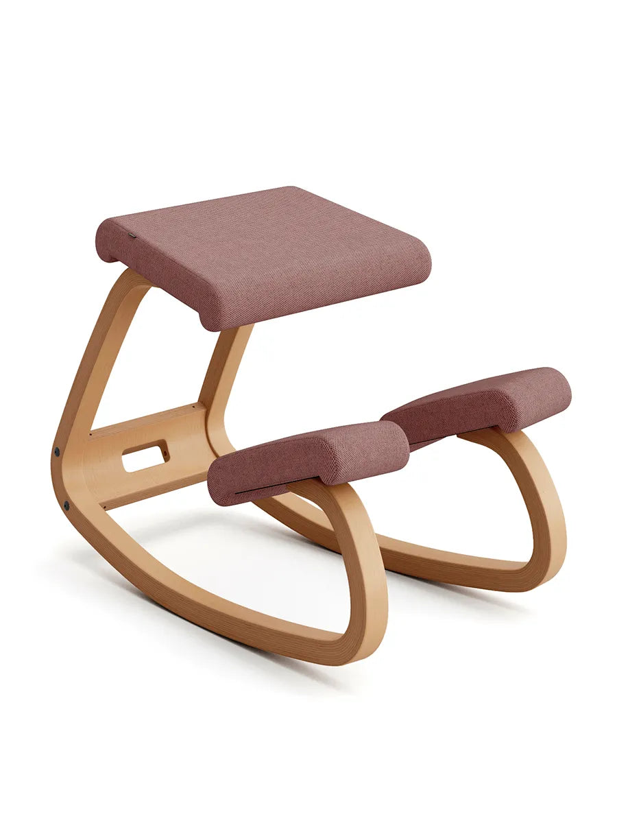 Variable balans Stol, light brown wood von Variér