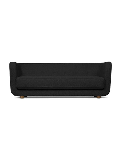 Vilhelm Sofa fra Audo Copenhagen - Stof / Hallingdal 65, 180 / Røget eg - Jacobsen Plus