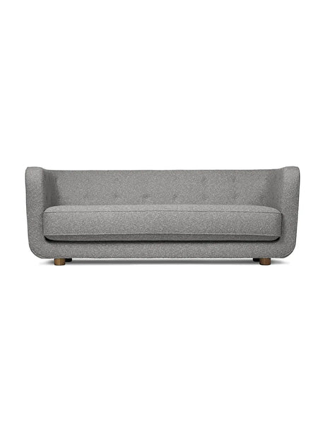 Vilhelm Sofa fra Audo Copenhagen - Stof / Sacho Zero, 016 / Røget eg - Jacobsen Plus