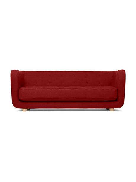 Vilhelm Sofa fra Audo Copenhagen - Stof / Vidar 3, 582 / Eg - Jacobsen Plus