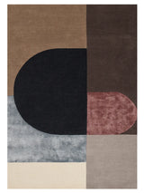 Vilja Teppich von Linie Design - Bordeaux / 140 x 200 cm - Jacobsen Plus