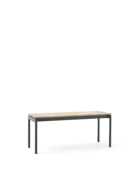 Ville AV27 Gartenbank, 110x40 von &Tradition - Bronzegrün - Jacobsen Plus