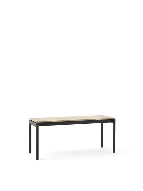 Ville AV27 Gartenbank, 110x40 von &Tradition - Warmes Schwarz - Jacobsen Plus