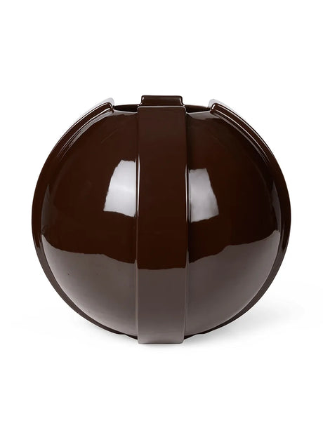Vinci Vase 02, dunkelbraun von Louise Roe - 1 - Jacobsen Plus