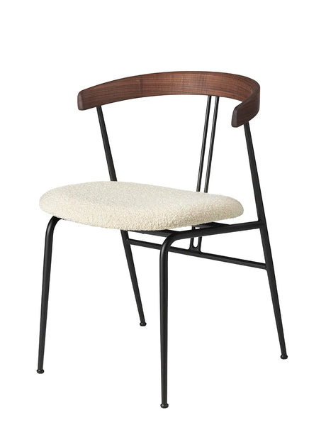 Violin Dining Chair, american walnut fra GUBI - 1 - Jacobsen Plus