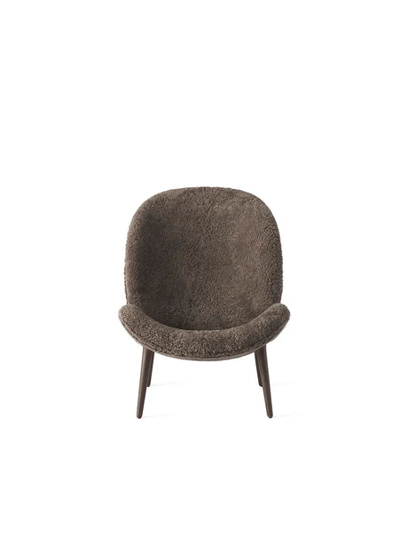 Lodge Lounge-Sessel von Vipp - Curly 07 - Dunkle Eiche - Jacobsen Plus