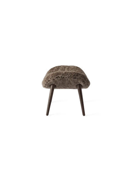 Lodge Fußhocker von Vipp - Curly 07 - Dunkle Eiche - Jacobsen Plus