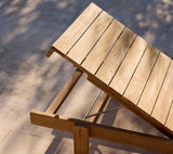 Vista Sonnenbett in Teak von Cane-line - 5 - Jacobsen Plus