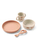 Vivi Printed Tableware Set, dream/ecru fra Liewood