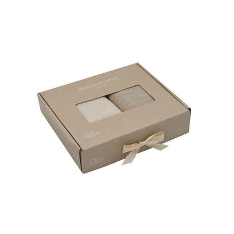 Textilwindeln - 2er-Pack - Light Sand / Clay fra We Are Bitte - 1 - Jacobsen Plus