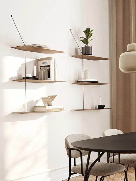 Stedge Shelf, 60 cm von Woud - Schwarz lackiert - Jacobsen Plus