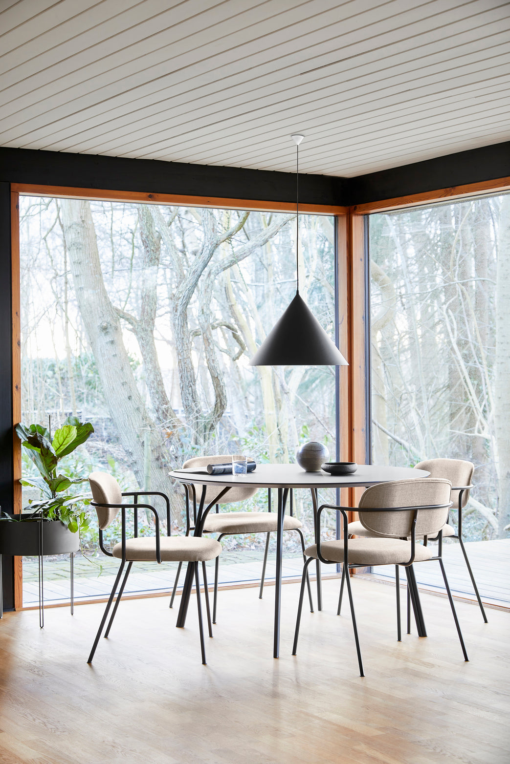 Frame Dining Chair, beige fra Woud - 4 - Jacobsen Plus