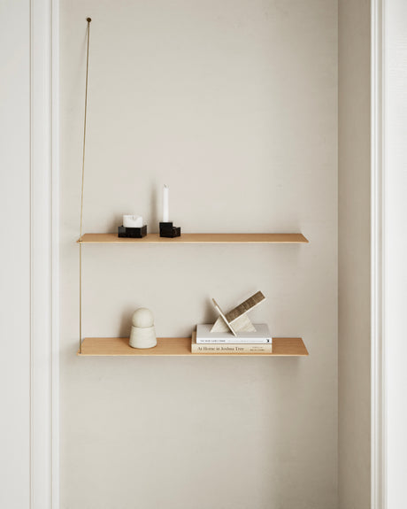 Stedge Shelf, 80 cm von Woud - Weiß pigmentiert - Jacobsen Plus
