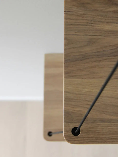 Stedge Shelf, 60 cm von Woud - Schwarz lackiert - Jacobsen Plus