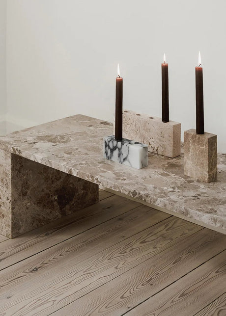 Epode Kerzenständer, calacatta violetta von Wabi Sabi Nordic - 2 - Jacobsen Plus