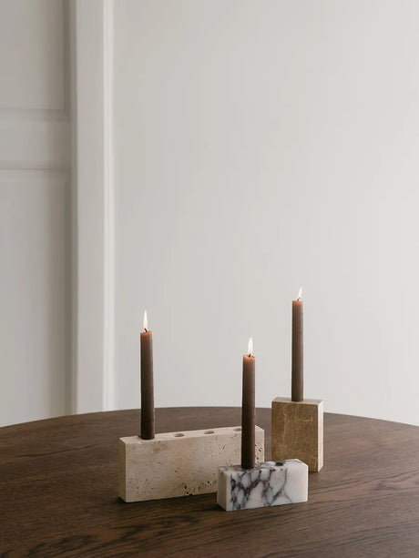 Epode Kerzenständer, calacatta violetta von Wabi Sabi Nordic - 3 - Jacobsen Plus