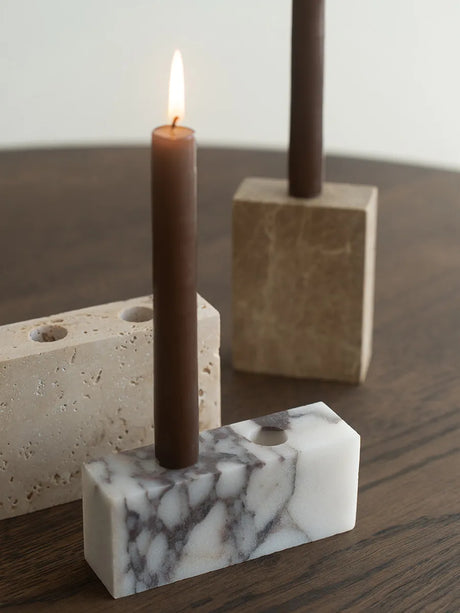 Epode Kerzenständer, calacatta violetta von Wabi Sabi Nordic - 4 - Jacobsen Plus