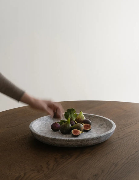 Hyben Fad, Silber Travertin von Wabi Sabi Nordic - 3 - Jacobsen Plus