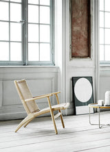 CH25 Loungestol, eg sæbe af Hans J. Wegner - 3 - Jacobsen Plus