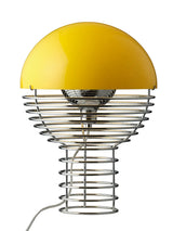 Wire Tischleuchte Ø30, Gelb von Verner Panton - 1 - Jacobsen Plus