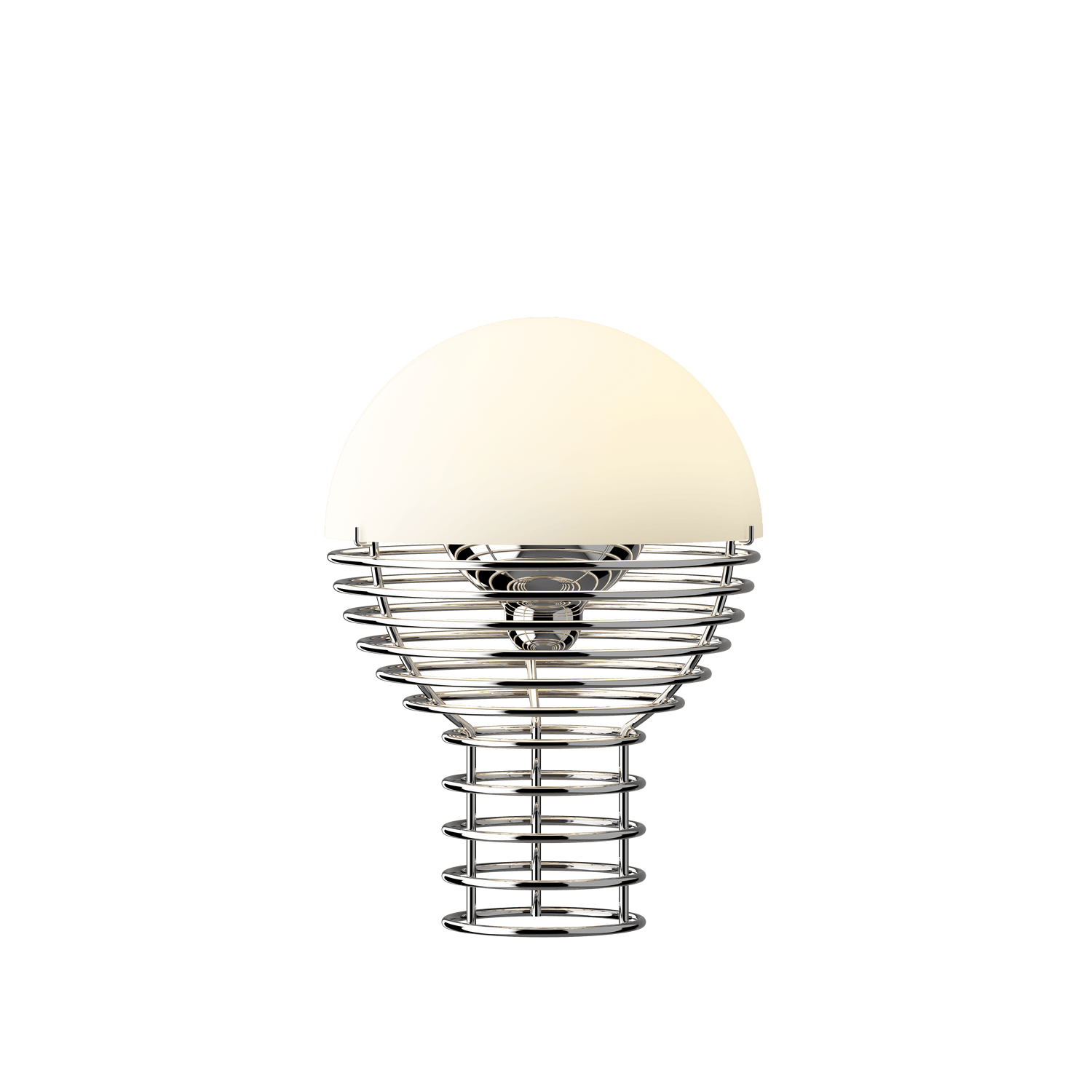Wire portable bordlampe, Ø18 af Verner Panton