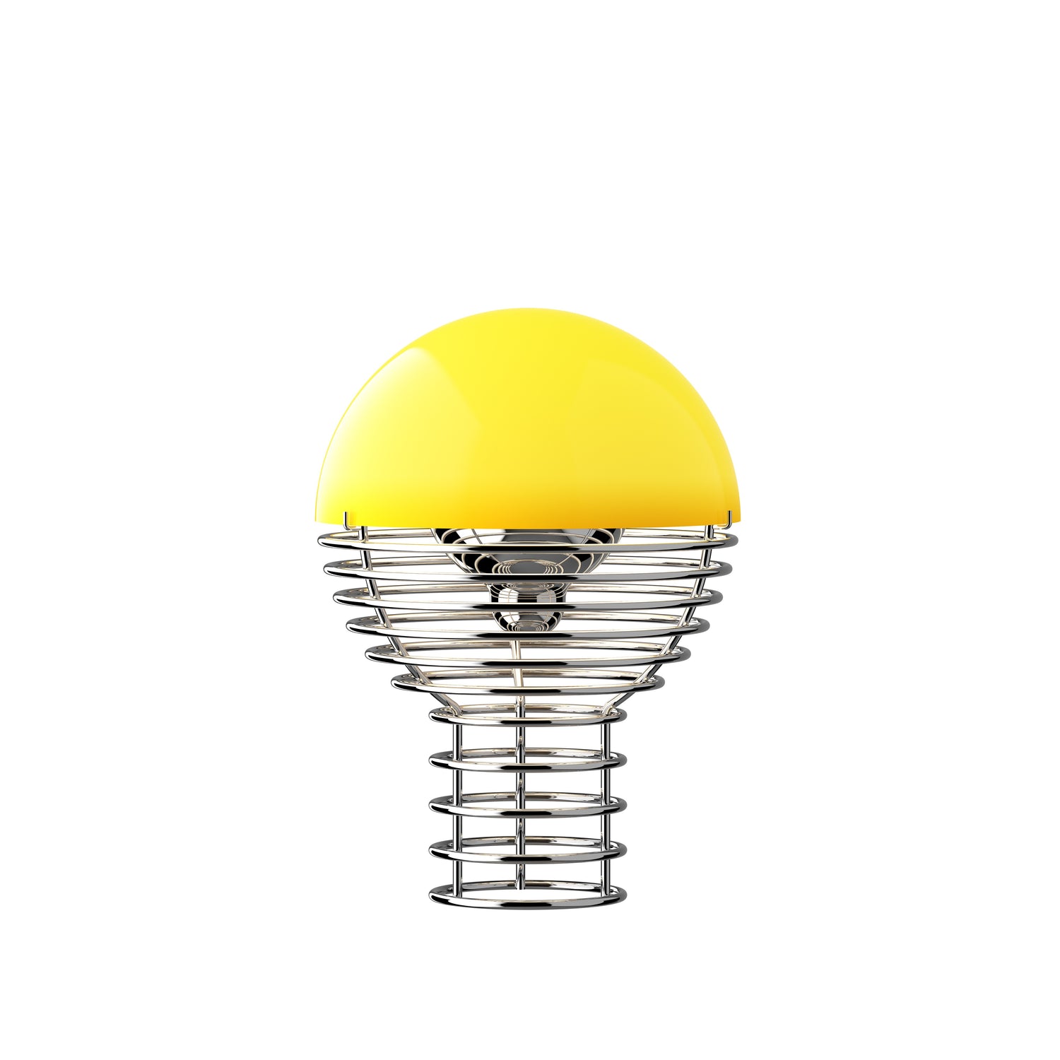 Wire portable bordlampe, Ø18 af Verner Panton