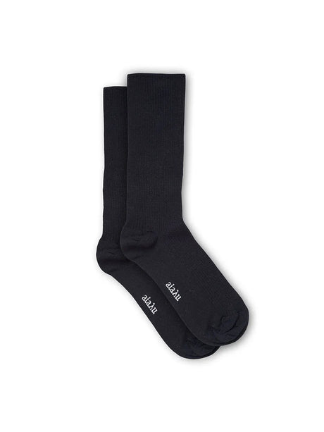 Wool Rib Socks, navy von Aiayu - 1 - Jacobsen Plus