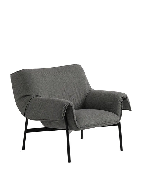 Wrap Lounge Chair von Muuto - Sabi 151 - Schwarz - Jacobsen Plus