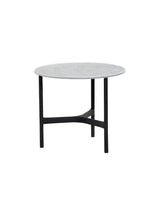 Twist Sofabord, lille fra Cane-line - Lava grey / Grey (keramik) - Jacobsen Plus