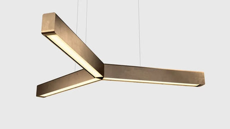 Y Model Pendelleuchte von Anour - Brüniert Messing - Jacobsen Plus