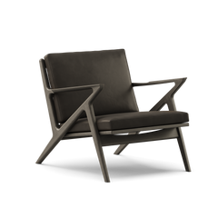 Z Chair, sortlakeret eg fra DK3