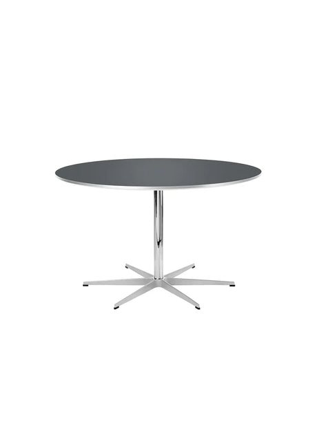 Piet Hein A825 Esstisch, Ø120 cm von Fritz Hansen - Grey Bromo m. Alukant (Spezialfarbe) - Jacobsen Plus
