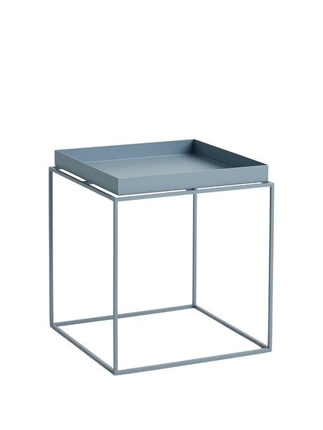 Tray Table Medium 40x40 von HAY - Taubenblau - Jacobsen Plus