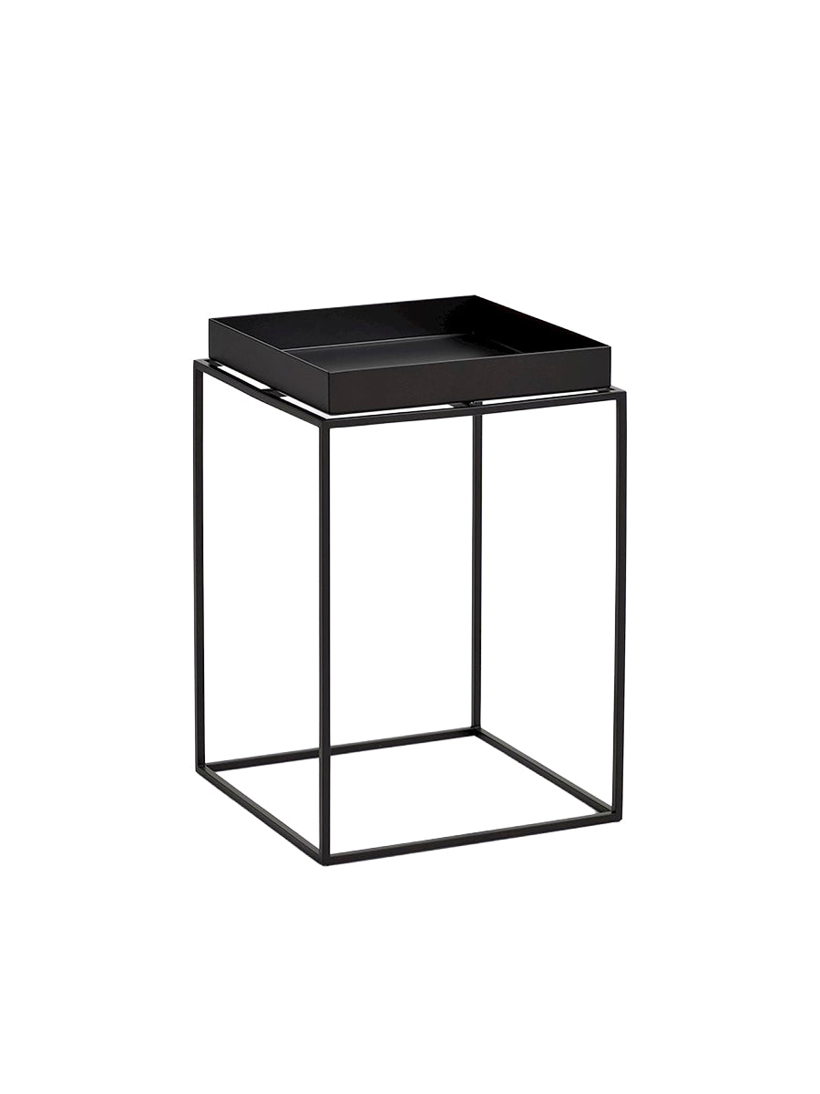 Tray Table Small Hoch 30x30 von HAY - Schwarz - Jacobsen Plus