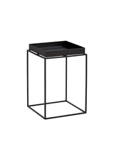 Tray Table Small Hoch 30x30 von HAY - Schwarz - Jacobsen Plus