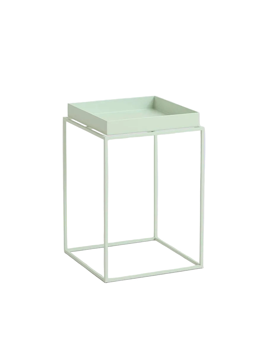 Tray Table Small Hoch 30x30 von HAY - Soft mint - Jacobsen Plus