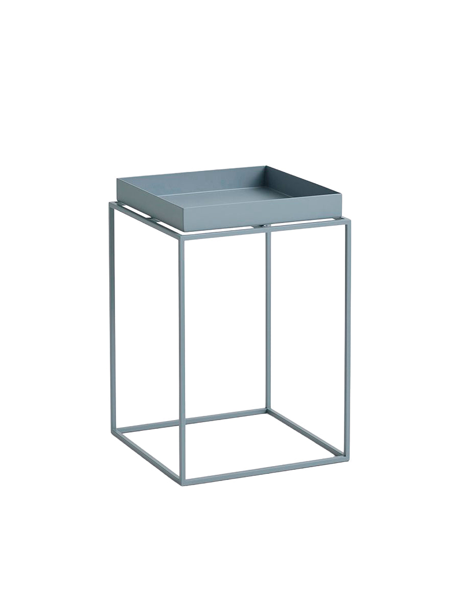 Tray Table Small Hoch 30x30 von HAY - Taubenblau - Jacobsen Plus