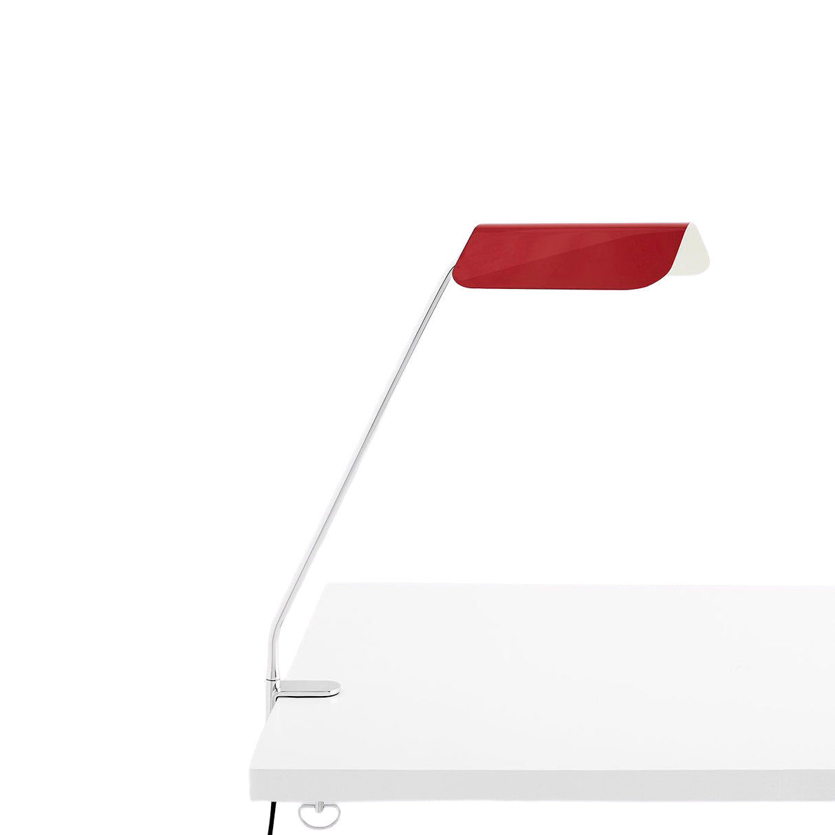 Apex Desk Clip Lampe von HAY - Maroon Red - Jacobsen Plus