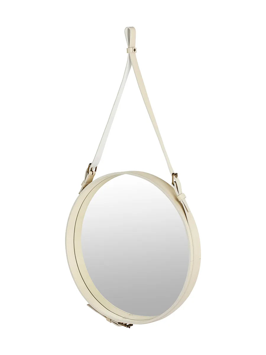 Adnet Wall Mirror Ø58 cm, cream von GUBI - 1 - Jacobsen Plus