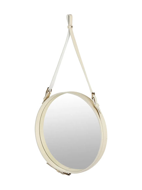Adnet Wall Mirror Ø58 cm, cream von GUBI - 1 - Jacobsen Plus