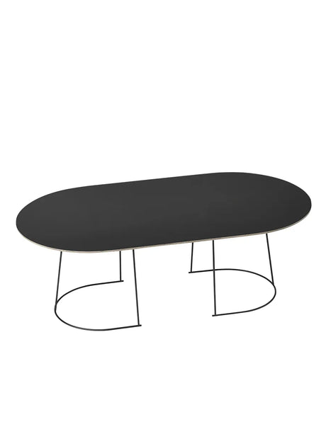 Airy Couchtisch, large von Muuto - Schwarz - Jacobsen Plus