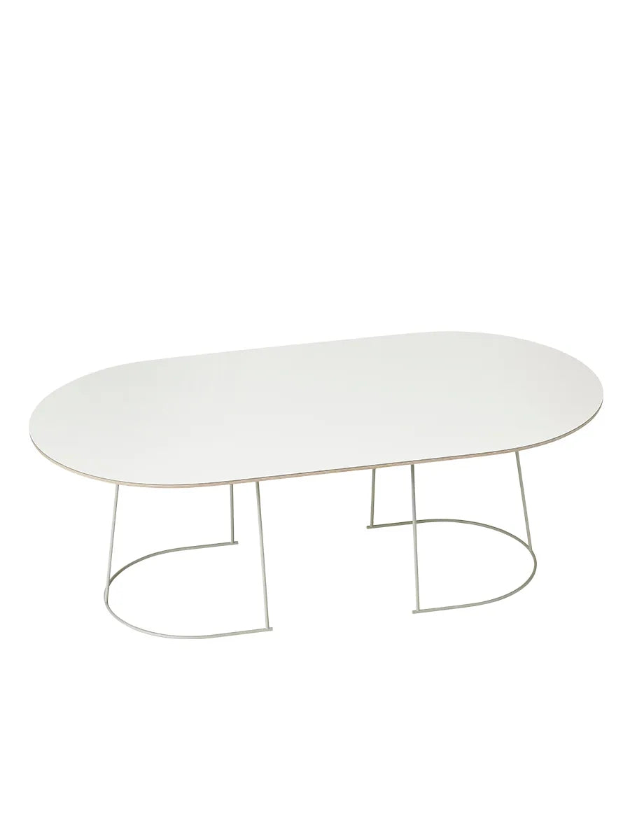 Airy Coffee Table, large fra Muuto - White - Jacobsen Plus