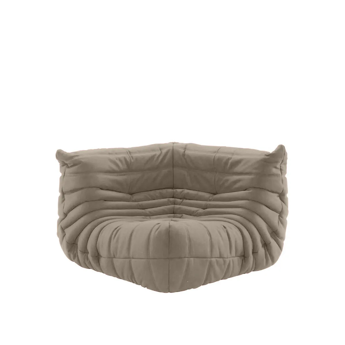 Togo Eckmodul von Ligne Roset - Alcantara Dove Y112 - Jacobsen Plus