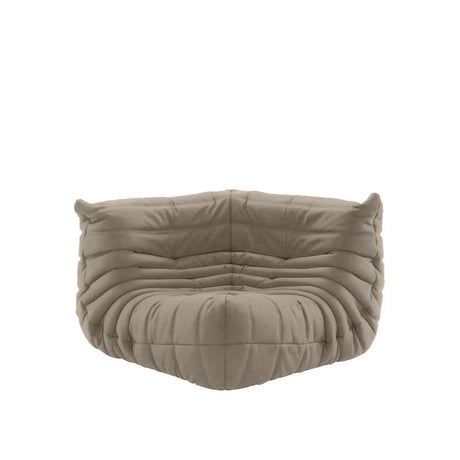 Togo Hjørnemodul fra Ligne Roset - Alcantara Dove Y112 - Jacobsen Plus