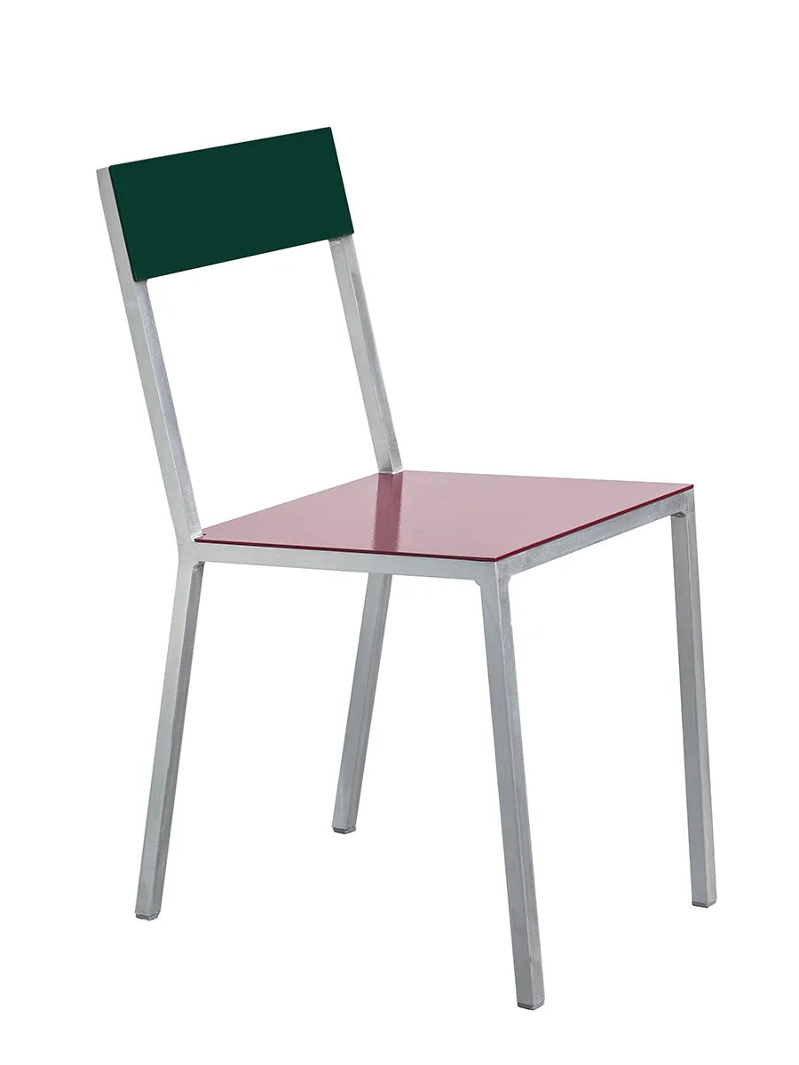 Alu Chair von Valerie Objects - Burgundy - Candy Green - Jacobsen Plus
