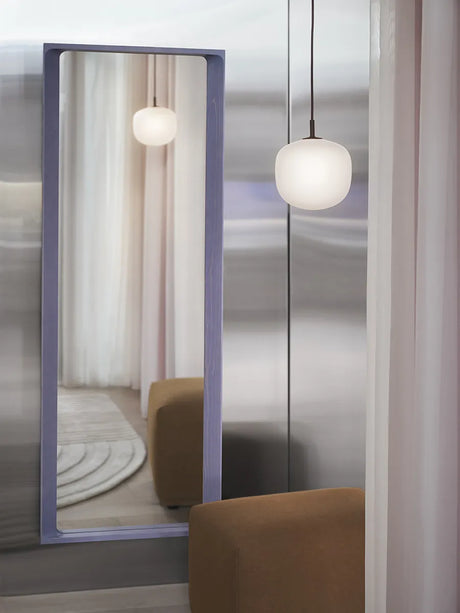 Arced Mirror, 170x61 von Muuto - Hellgrün - Jacobsen Plus