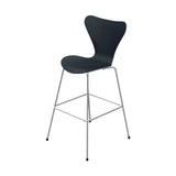 3197 Høj Barstol af Arne Jacobsen - Uden polstring / Lakeret / Sort - Jacobsen Plus