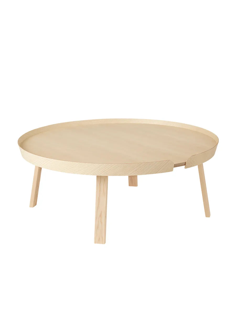 Around Coffee Table, extra large fra Muuto - Ash - Jacobsen Plus