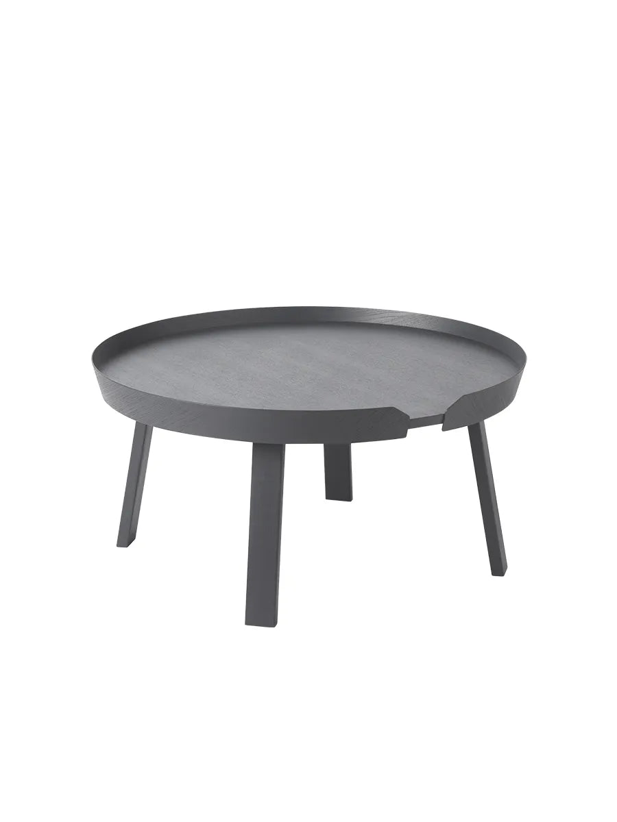 Around Coffee Table, large von Muuto - Anthrazit - Jacobsen Plus