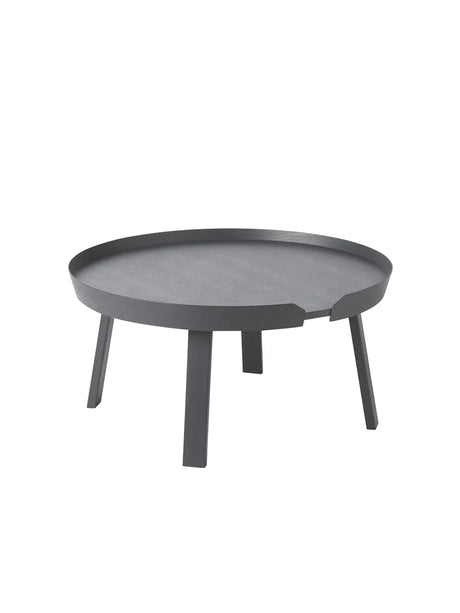 Around Coffee Table, large von Muuto - Anthrazit - Jacobsen Plus